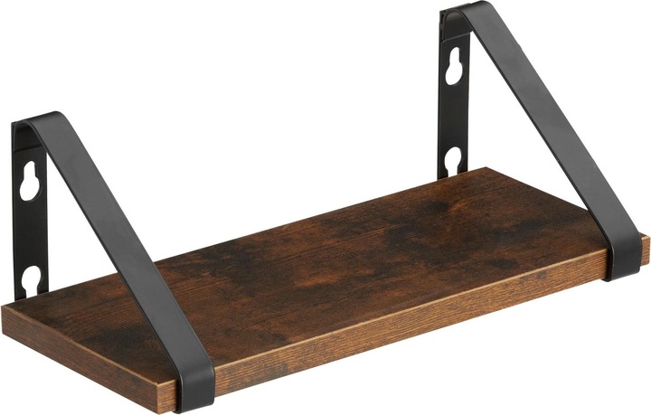 Produktbild tectake 3 Hängeregale Cowell (40 x 12 x 12 cm)