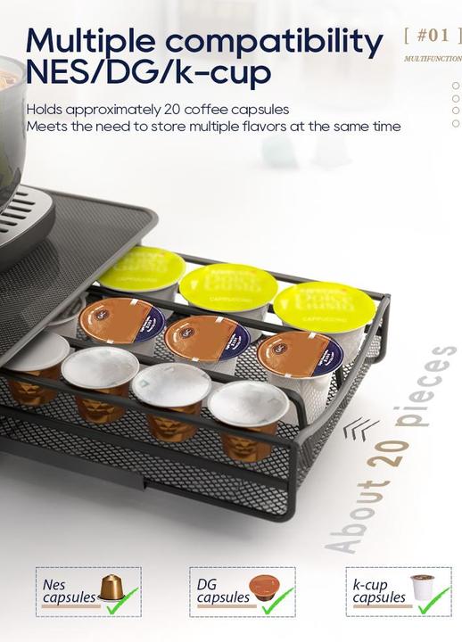Immagine prodotto HiBREW Kaffeekapsel Organizer
