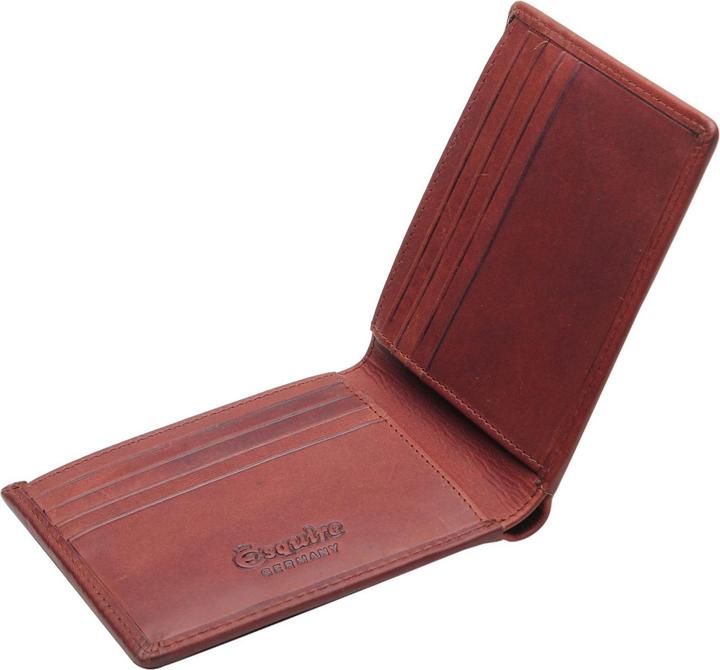 Actual product image Esquire Dallas wallet leather 10 cm
