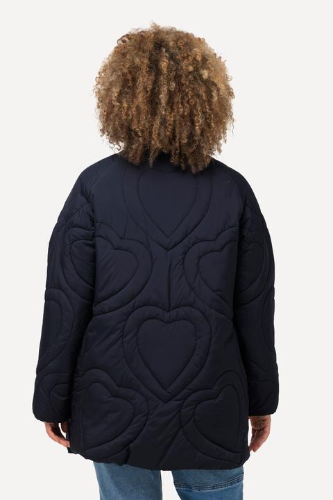 Produktbild Ulla Popken HYPRAR Funktions-Steppjacke, Herzen, wasserabweisend (46, 48)