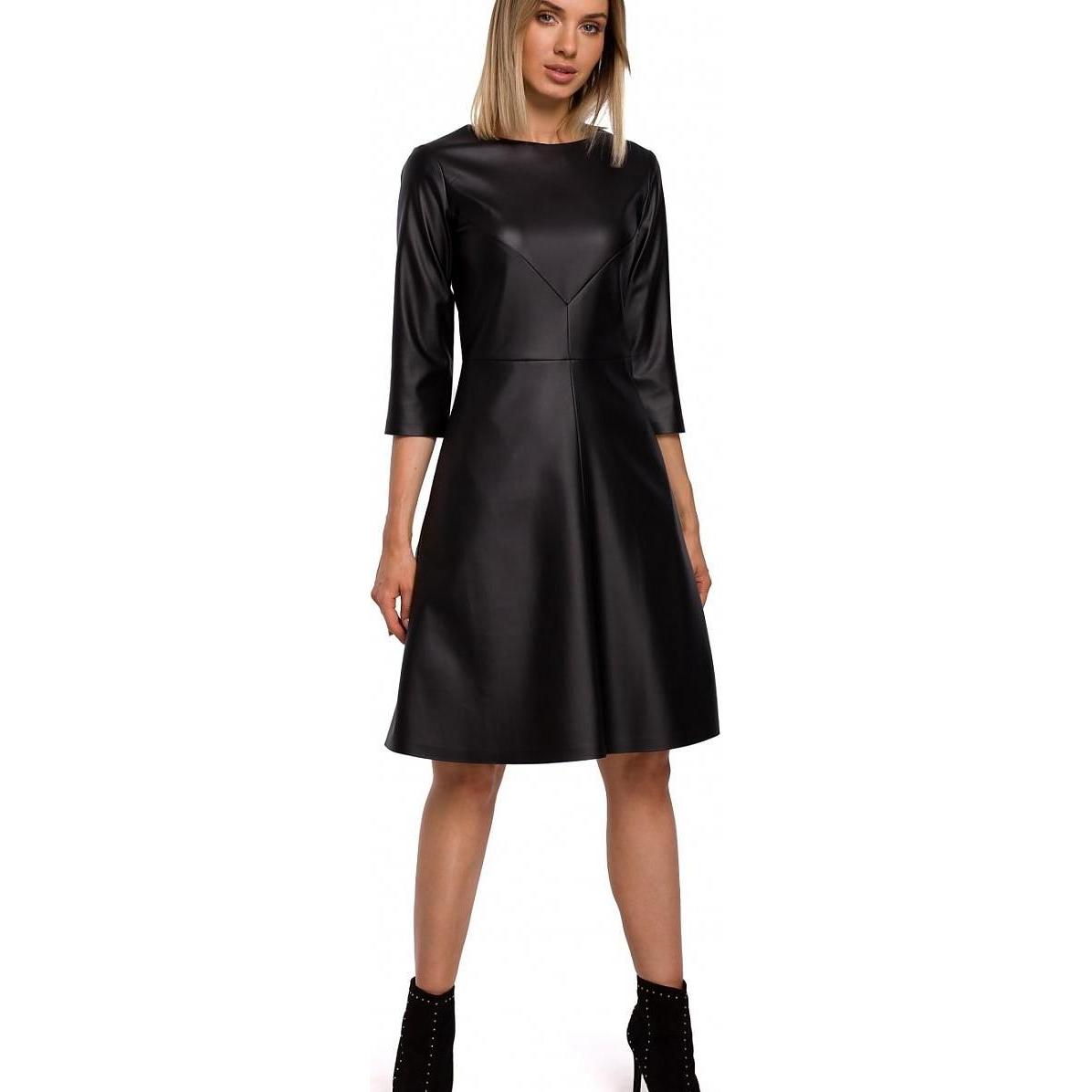 Made of Emotion, Damen, Kleider, Alltagskleid Moe, Schwarz, (XXL)