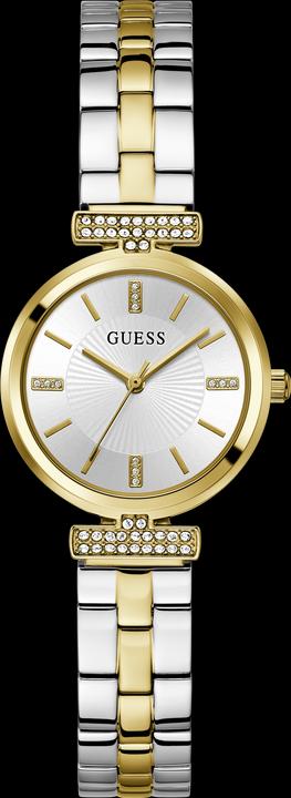 Immagine prodotto Guess P SLV CS W/ P GLD TOP PART W/ CYRS / SUN SLV DL / P SLV & GLD BRCT Orologio da polso (28 mm)