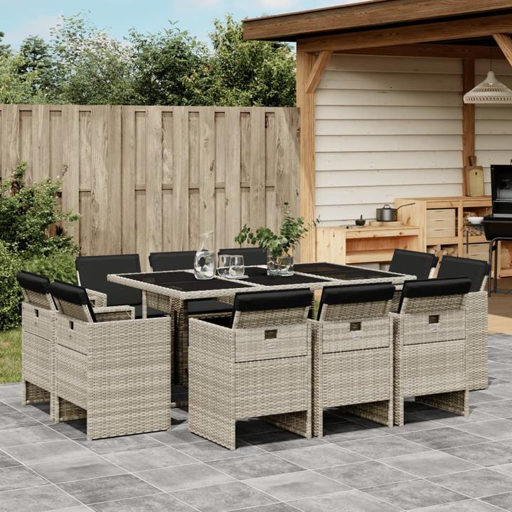 Actual product image vidaXL Garten Essgruppe (165 x 106 x 73 cm)