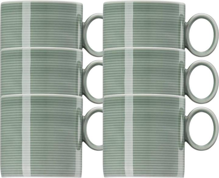 Image du produit Thomas Loft Colour Moss Green Gobelet avec anse 0,33l Set6 (330 ml, 6 x)