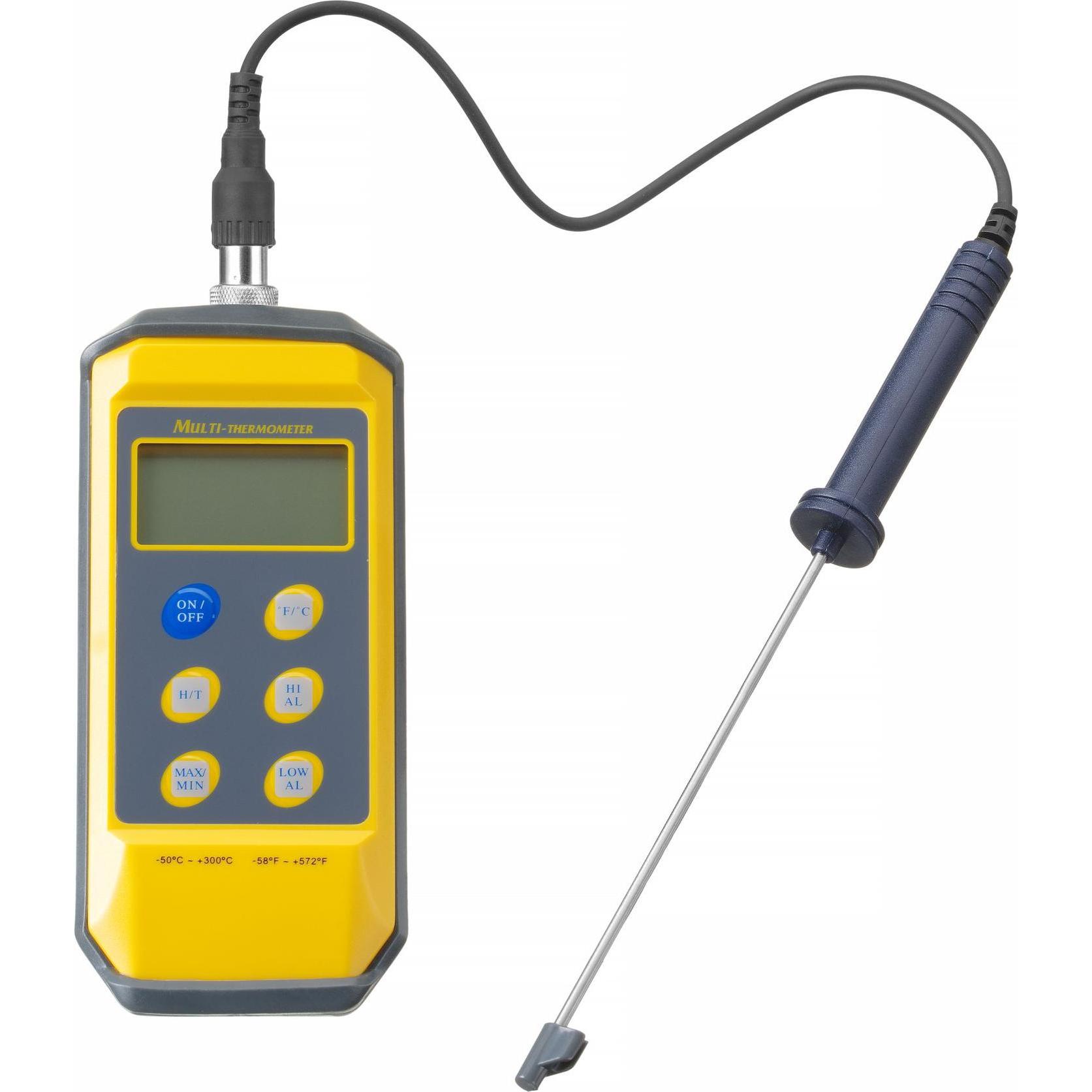 Hendi, Grillthermometer, Stossfester Thermomete mit Digitalanz. und Stiftson