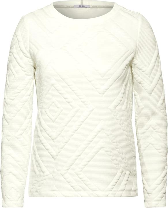 Actual product image Cecil Shirt with 3D Texture Pattern (XL)
