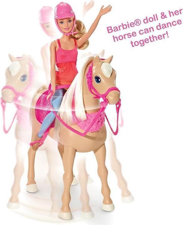 Produktbild Barbie Die grosse Hundesuche Tanzspass Pferd und Puppe