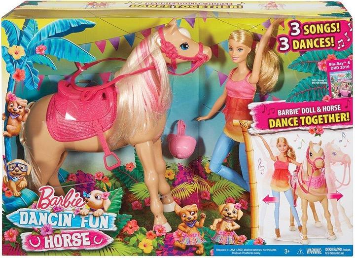 Produktbild Barbie Die grosse Hundesuche Tanzspass Pferd und Puppe