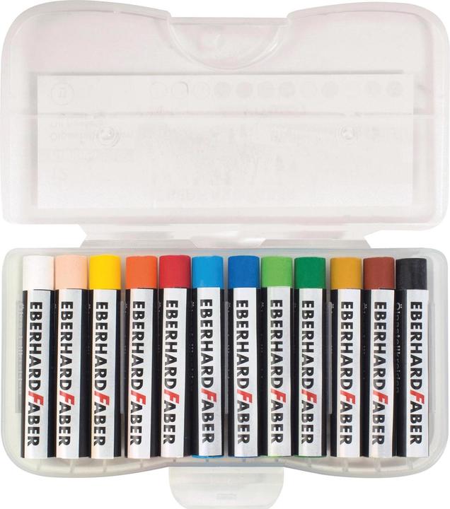 Produktbild EberhardFaber Ölpastellkreide 12er Plastikbox (12x)