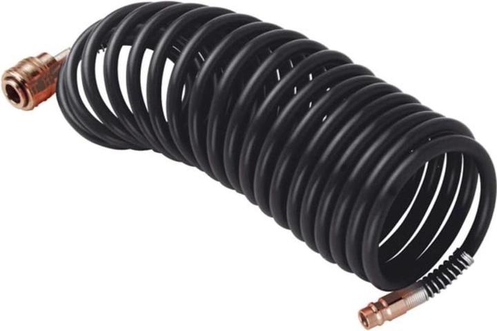 Actual product image Stanley Spiral hose 5M quick couplings