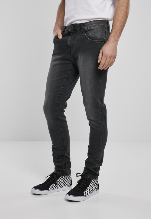 Produktbild Urban Classics Slim Fit Zip Jeans (W32/L32)