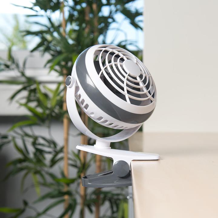 Image du produit Sichler Lot de 2 ventilateurs mobiles avec pince (52 dB)