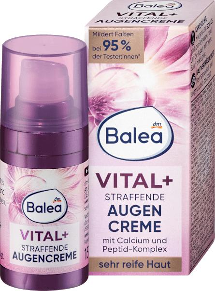 Actual product image dm Balea Vital+ firming eye cream (Eye Care Cream, 15 ml, Day + Night)