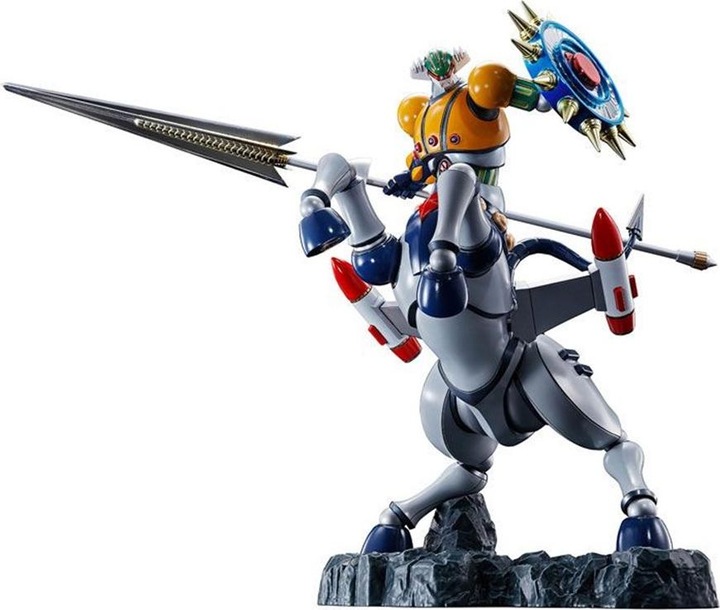 Actual product image Bandai Steel Jeeg statuette PVC Figuarts ZERO Metallic Touch Jeeg Robot 23 cm
