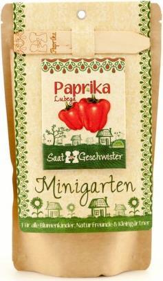 Actual product image Saatgeschwister Mini garden peppers (red) (Vegetable seeds)