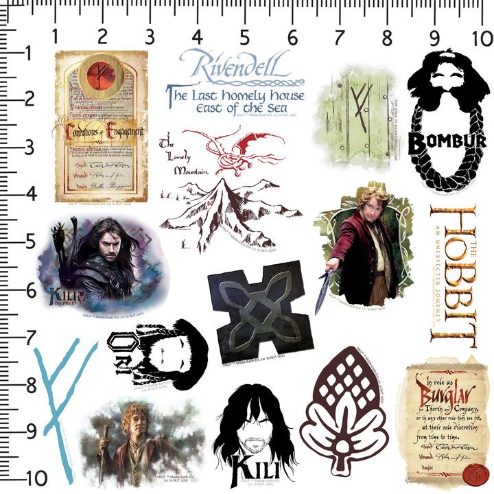 Actual product image Universal Textiles Deluxe Assorted Designs Stickers (Pack of 100)