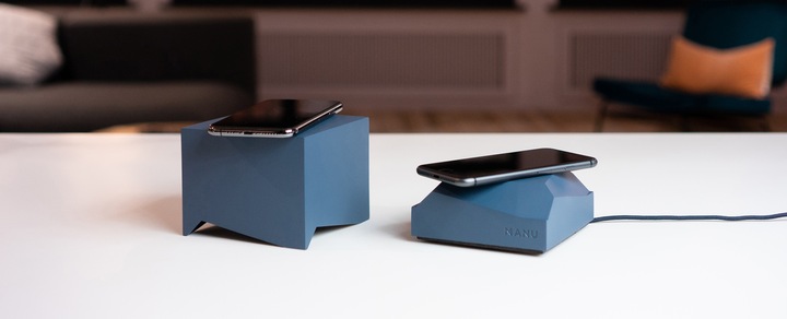 Produktbild Ottobock ZENS MANU Qube Oplader Draadloos Opladen met Powerbank Blauw (10400 mAh, 10 W)