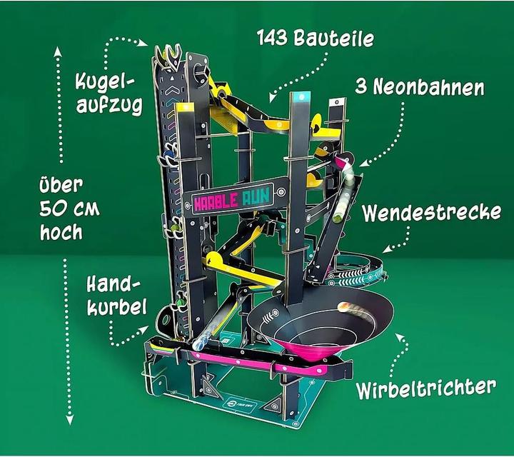 Produktbild Franzis Kugelbahn selber bauen