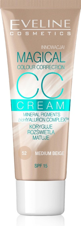Produktbild Eveline Fluid Magical CC Cream No. 52 Medium Beige 30ml