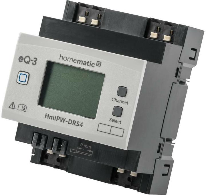 Actual product image EQ-3 HomeMatic IP Wired switching actuator 4-gang HmIPW-DRS4 (Switch actuator)