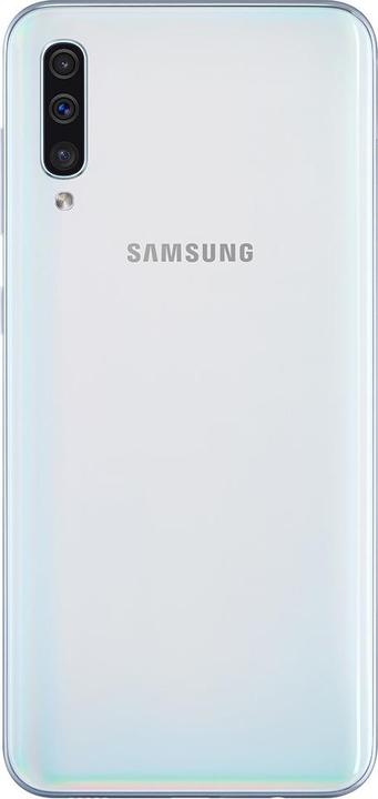 Produktbild Samsung Galaxy A50 EU (128 GB, White, 6.40", Hybrid Dual SIM, 25 Mpx, 4G)