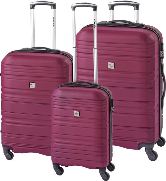Actual product image Check.In Santiago - 3 piece trolley set berry (194 l)