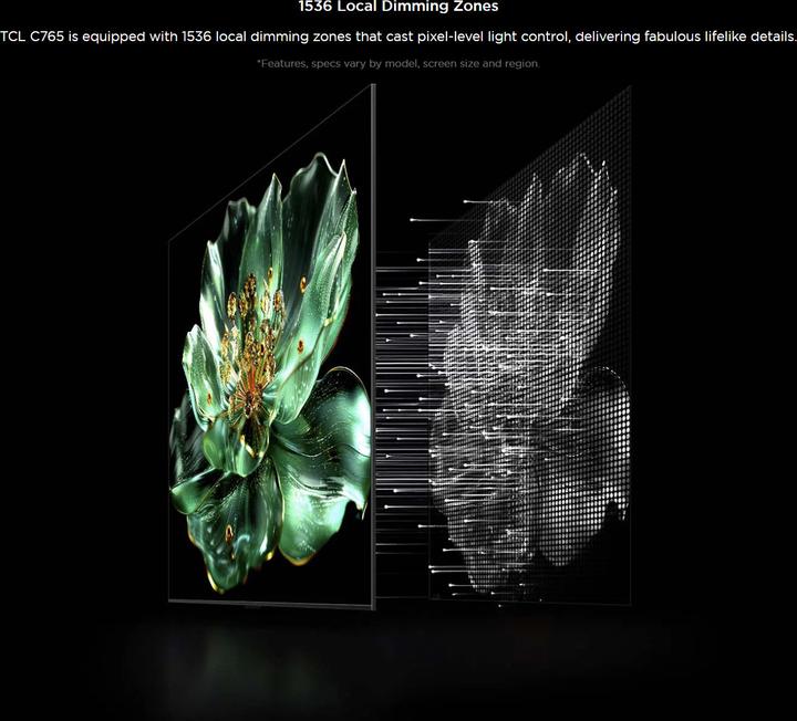 Produktbild TCL 85C765 (85", Mini-LED, QLED, 4K, 2024)