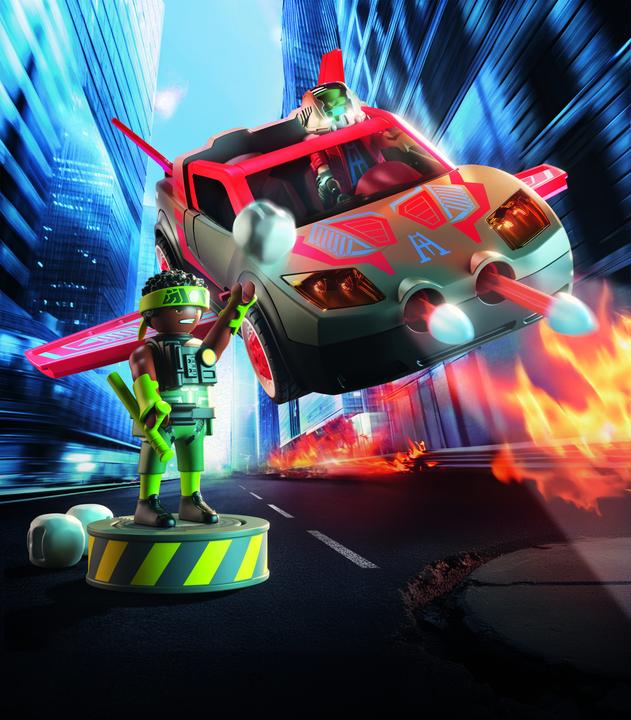 Produktbild Playmobil 71832 Helden-Multifunktionsfahrzeug (71832, Playmobil Action Heroes)