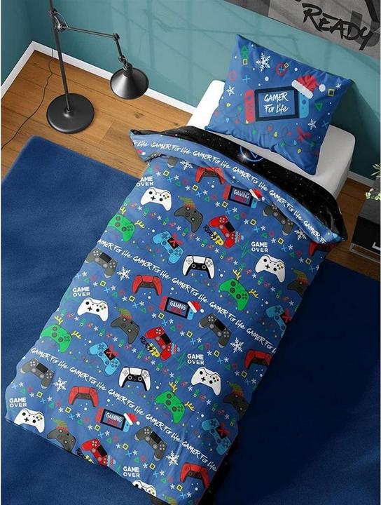 Image du produit Generic Gamer For Life Ensemble de housses de couette de Noël