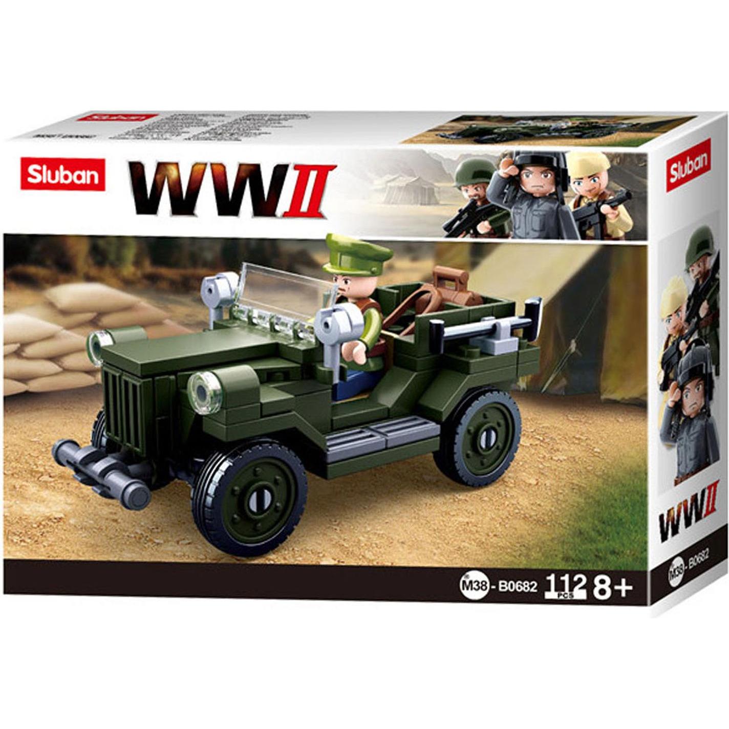 Sluban WWII - GAZ-67 Alliiertes Auto