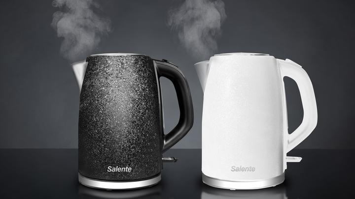 Image du produit Salente IceQueen, bouilloire à ébullition rapide 1.7 l, acier inoxydable, blanc (1.70 l)