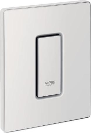 Actual product image Grohe Skate Cosmopolitan actuator plate, for urinal, alpine white