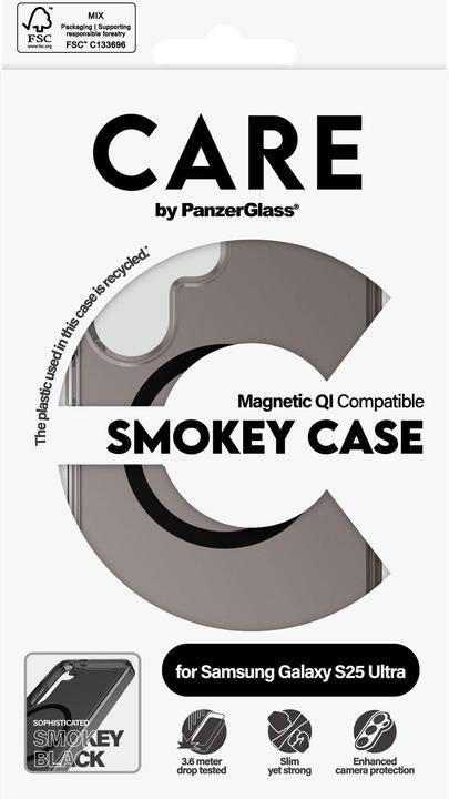Produktbild PanzerGlass CARE by ® Flagship Case Urban Combat Smokey m. Schwarz Qi Compatible Samsung Galaxy S 20 (Samsung Galaxy S25 Ultra)