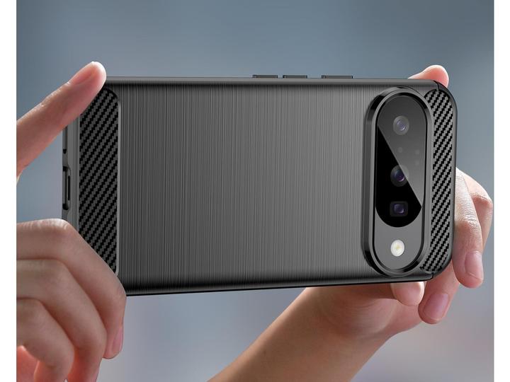 Produktbild Screenguard Carbon Brushed Soft TPU Hülle (Google Pixel 10)