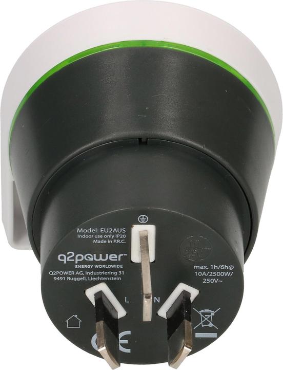 Produktbild Q2 Power Q2Power Reiseadapter
