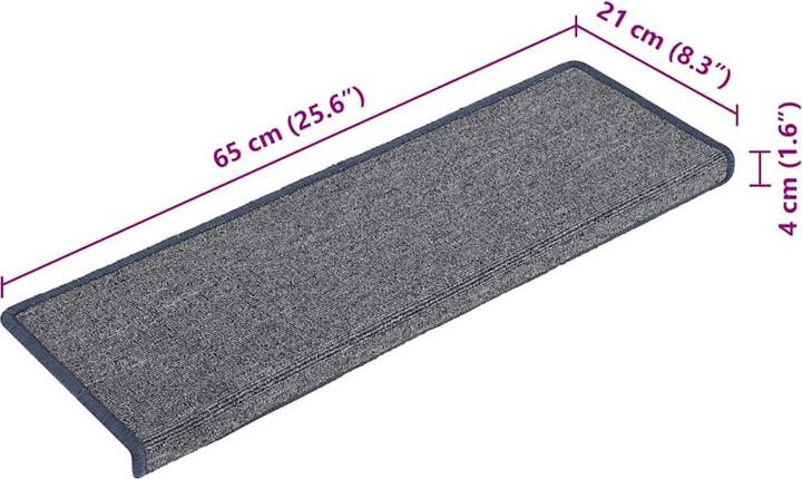 Immagine prodotto vidaXL Stufenmatte (65 x 21 cm)