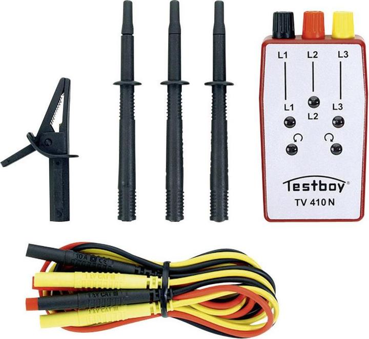 Actual product image Testboy TV 410 N Multi tester 400 V (CAT II 400V)