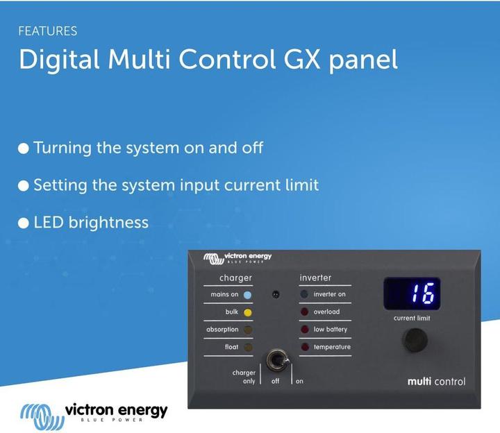 Produktbild Victron Energy Digital Multi Control Victron A
