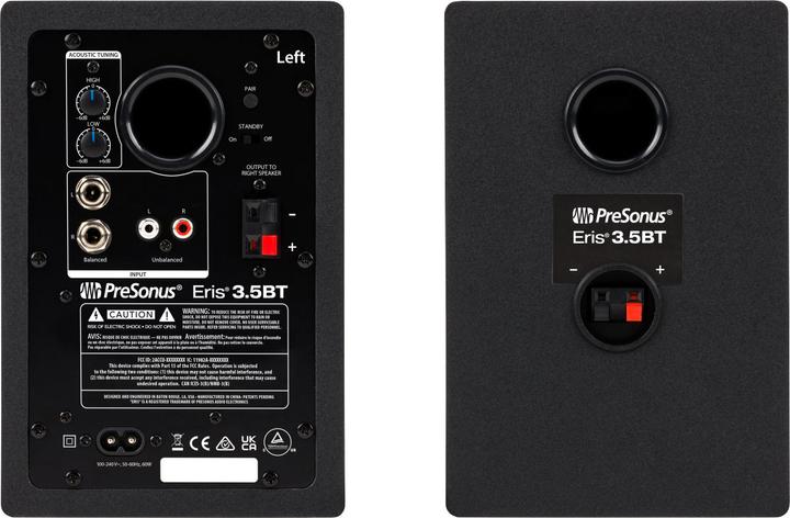 Actual product image PreSonus Eris 3.5BT (Active, Pair, 2x 25 W)