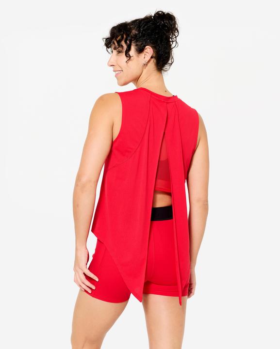 Actual product image Decathlon Top Damen - rot (XS)