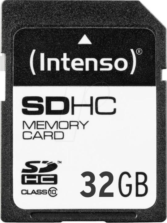 Immagine prodotto Intenso SD Class 10 (32 GB, SDHC, U1)