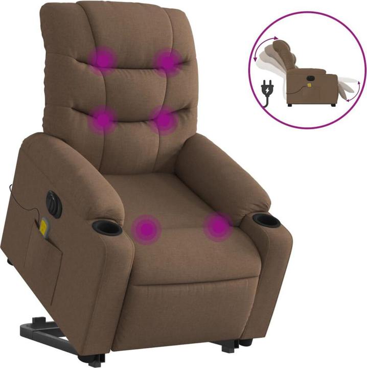 Image du produit vidaXL Massagesessel mit Aufstehhilfe