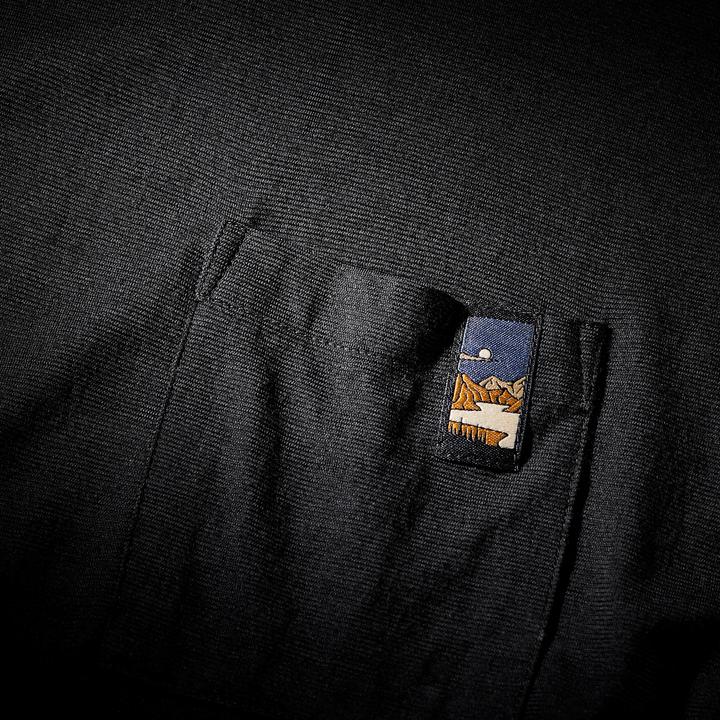 Produktbild Simond Merinoshirt Herren kurzarm 100 % Merinowolle - schwarz (S)