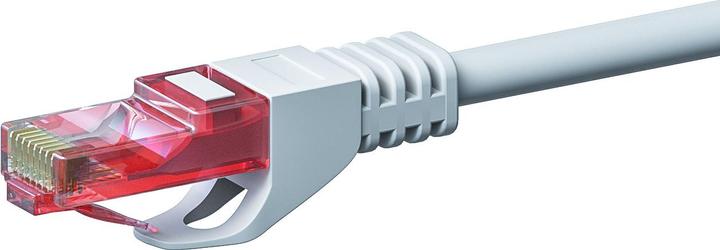 Produktbild Dsit CAT6 Netzwerkkabel, U/UTP, 2 meter, Weiss, 100% Kupfer (U/UTP, CAT6, 2 m)