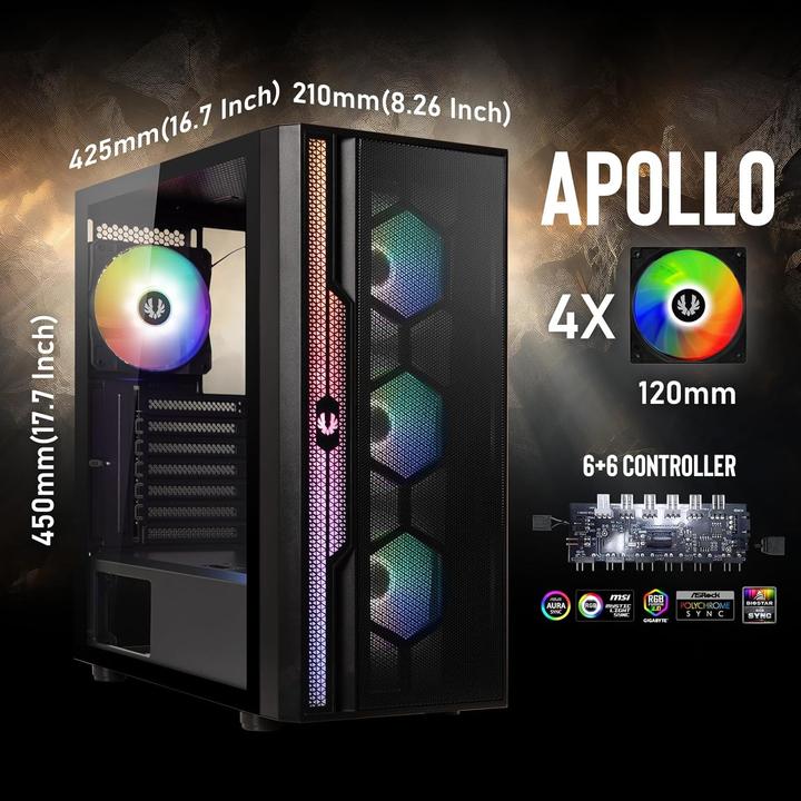 Image du produit BitFenix Case PC Apollo (ATX, mATX)