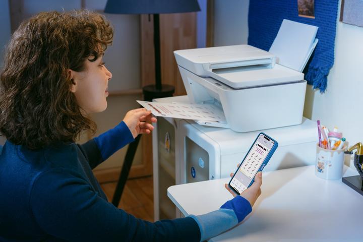 Produktbild HP Hewlett-Packard DESKJET 4322 ALL-IN-ONE WHITE NMS IN MFP (Farbe)