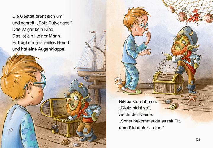 Immagine prodotto Ravensburger Die besten Piratengeschichten für Erstleser - Leserabe ab 1. Klasse - Erstlesebuch für Kinder ab 6 (Tedesco, Daniel Sohr, Anja Kiel, 2024)