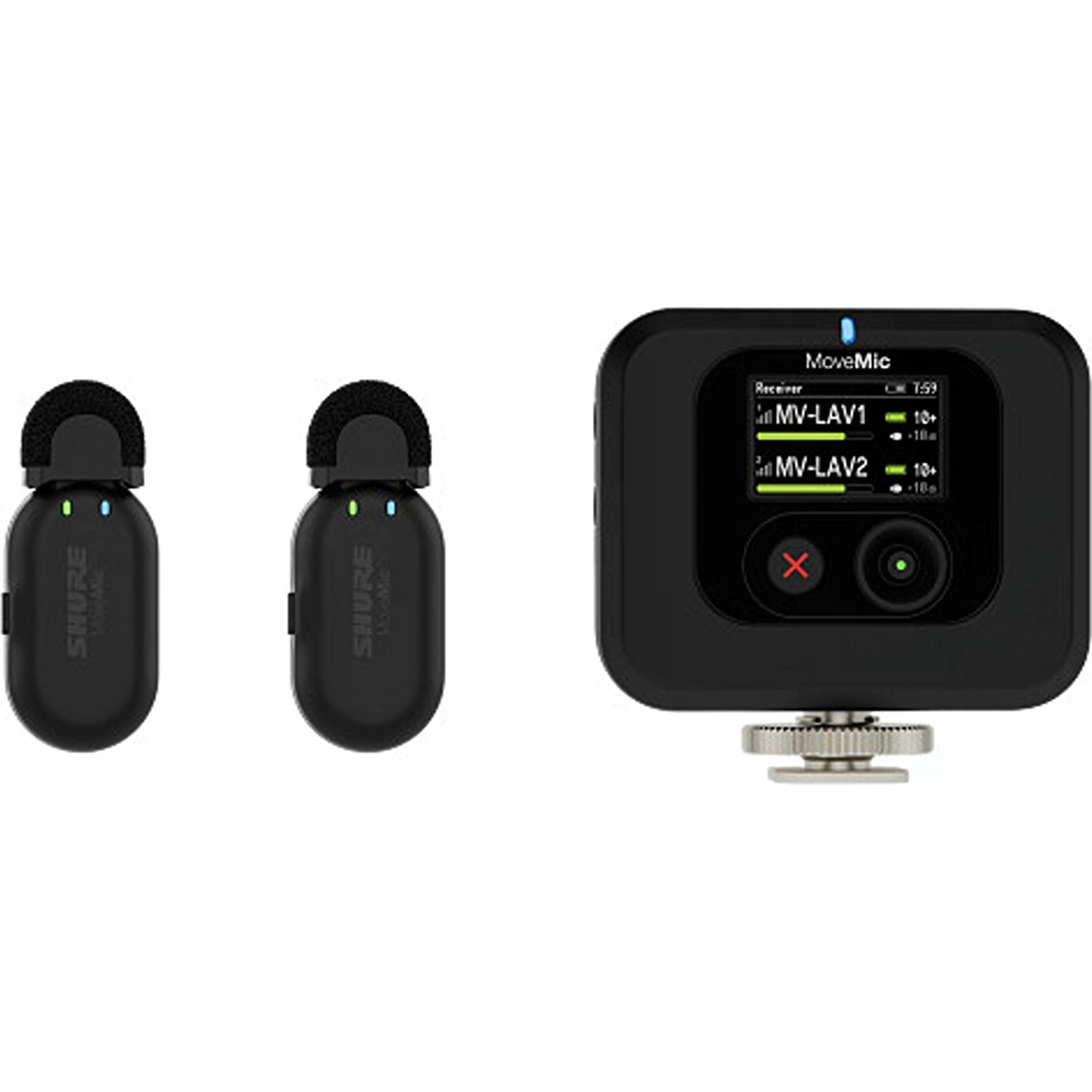 shure movemic one 2つとmovemic receiver Shure MoveMic Two Receiver Kit
