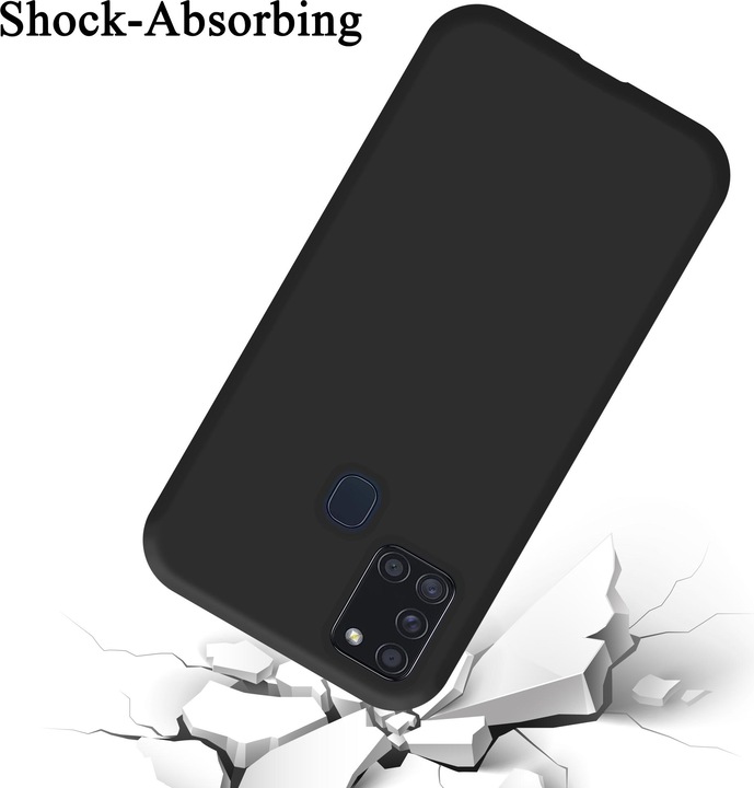 Actual product image Cadorabo TPU Liquid Silicone Case Cover (Samsung Galaxy A21s)