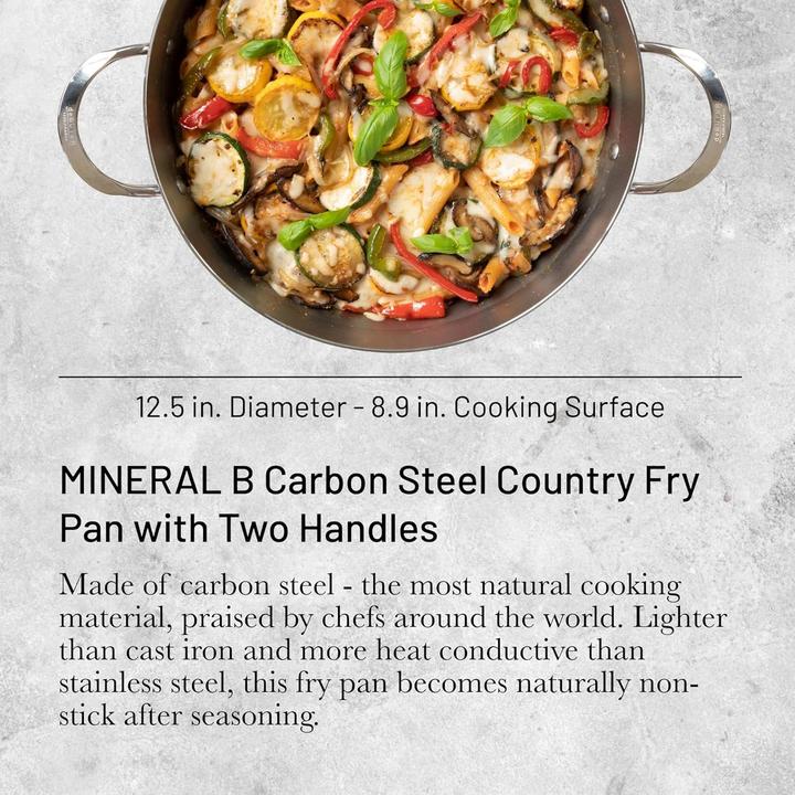 Image du produit de Buyer Élément minéral B (32 cm, Poêle à frire, Fer, Acier)